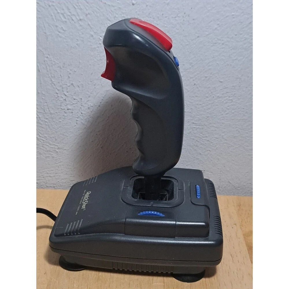 Vintage Quick Shot QS133 Pro Gaming PC Joystick UNTESTED